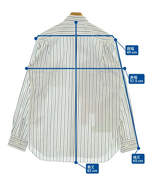 COMME des GARCONS SHIRT（コムデギャルソンシャツ）カジュアルシャツ 白 サイズ:S メンズ/2200683416022