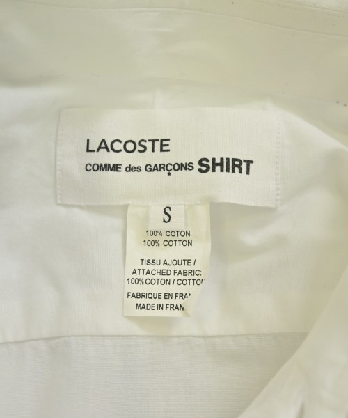 COMME des GARCONS SHIRT（コムデギャルソンシャツ）カジュアルシャツ 白 サイズ:S メンズ/2200683416046