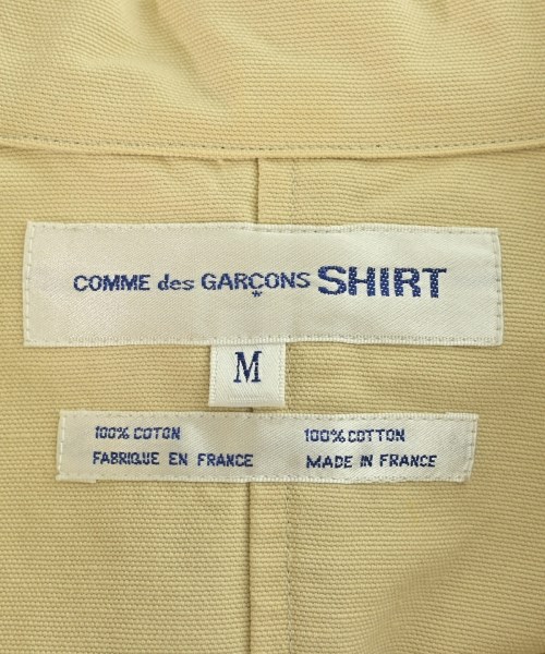 COMME des GARCONS SHIRT（コムデギャルソンシャツ）カジュアルジャケット ベージュ サイズ:M メンズ/2200683452013