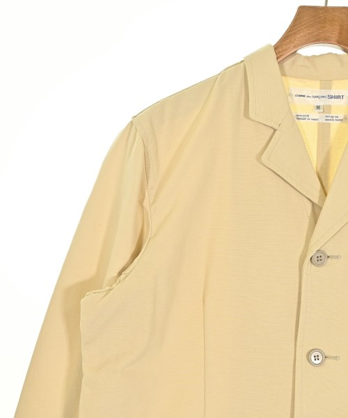 COMME des GARCONS SHIRT（コムデギャルソンシャツ）カジュアルジャケット ベージュ サイズ:M メンズ/2200683452013