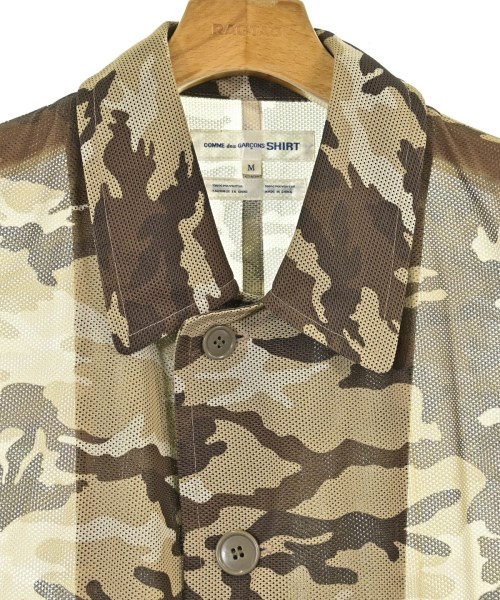 COMME des GARCONS SHIRT（コムデギャルソンシャツ）ステンカラーコート カーキ サイズ:M メンズ/2200683452037