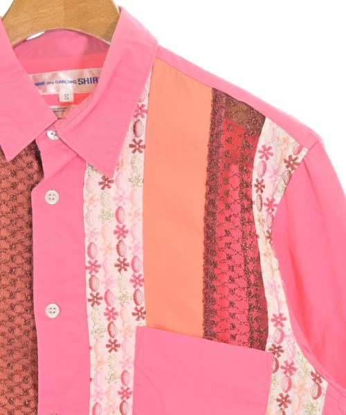 COMME des GARCONS SHIRT（コムデギャルソンシャツ）カジュアルシャツ ピンク サイズ:S メンズ/2200683669084