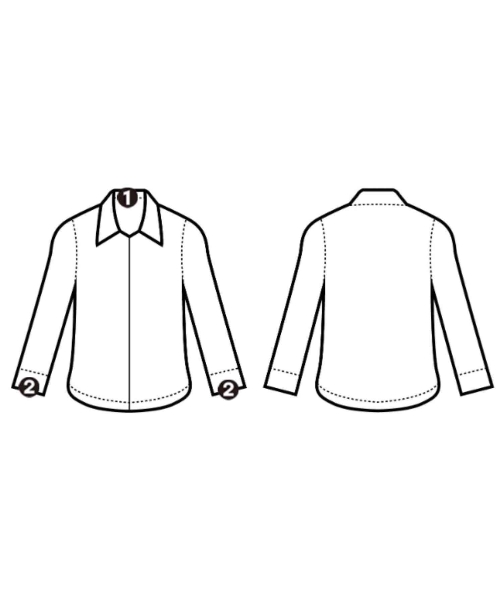 COMME des GARCONS SHIRT（コムデギャルソンシャツ）カジュアルシャツ 白 サイズ:M メンズ/2200683700022