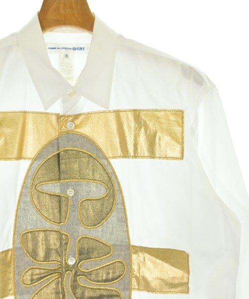 COMME des GARCONS SHIRT（コムデギャルソンシャツ）カジュアルシャツ 白 サイズ:M メンズ/2200683700022