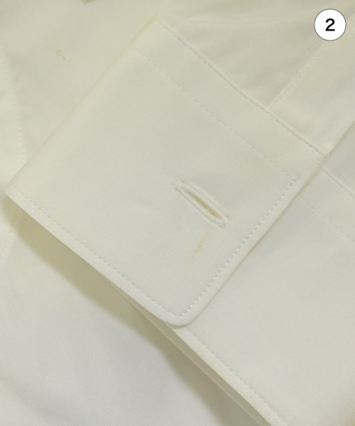 COMME des GARCONS SHIRT（コムデギャルソンシャツ）カジュアルシャツ 白 サイズ:M メンズ/2200683700022
