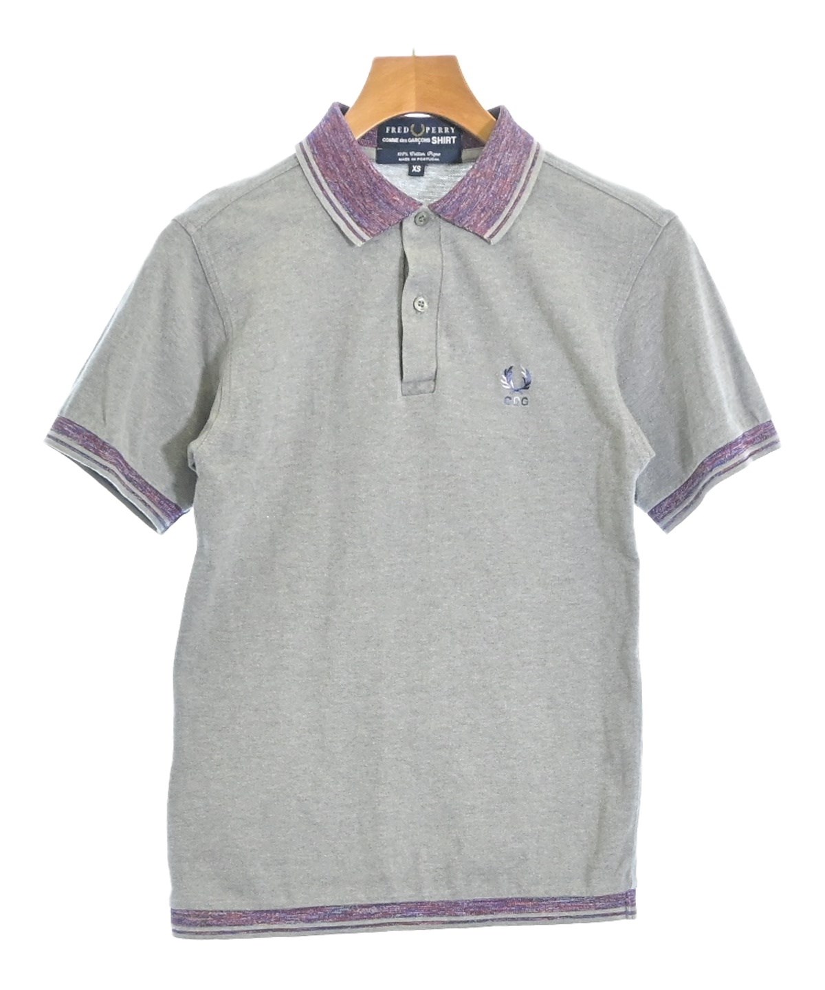 COMME des GARCONS SHIRT（コムデギャルソンシャツ）ポロシャツ グレー