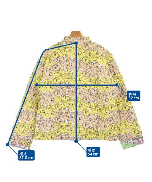 COMME des GARCONS SHIRT（コムデギャルソンシャツ）ダウンジャケット/ダウンベスト 黄 サイズ:XL メンズ/2200683856026