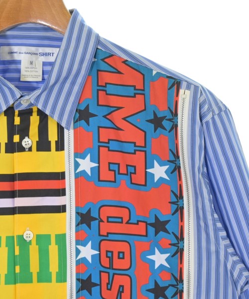 COMME des GARCONS SHIRT（コムデギャルソンシャツ）カジュアルシャツ 青 サイズ:M メンズ/2200683908022