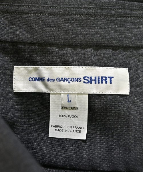 COMME des GARCONS SHIRT（コムデギャルソンシャツ）カジュアルシャツ グレー サイズ:L メンズ/2200679673040