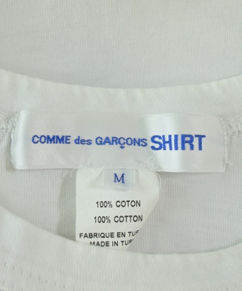 COMME des GARCONS SHIRT（コムデギャルソンシャツ）Tシャツ・カットソー 白 サイズ:M メンズ/2200678558041