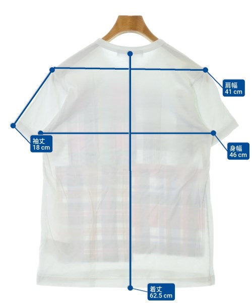 COMME des GARCONS SHIRT（コムデギャルソンシャツ）Tシャツ・カットソー 白 サイズ:M メンズ/2200678558041