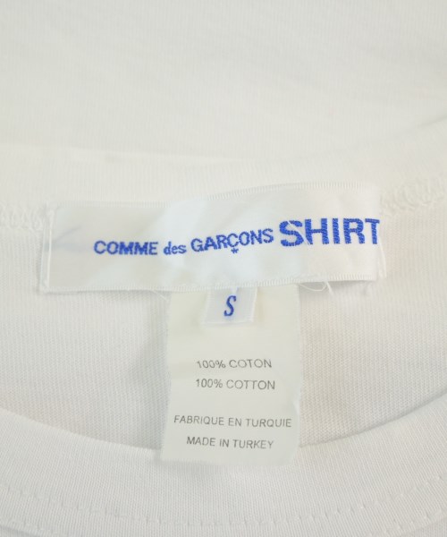 COMME des GARCONS SHIRT（コムデギャルソンシャツ）Tシャツ・カットソー 白 サイズ:S メンズ/2200684222042