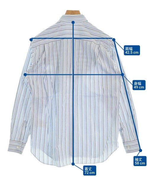 COMME des GARCONS SHIRT（コムデギャルソンシャツ）カジュアルシャツ 白 サイズ:XS メンズ/2200684296081