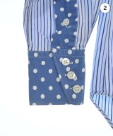 COMME des GARCONS SHIRT（コムデギャルソンシャツ）カジュアルシャツ 青 サイズ:XS メンズ/2200684296098