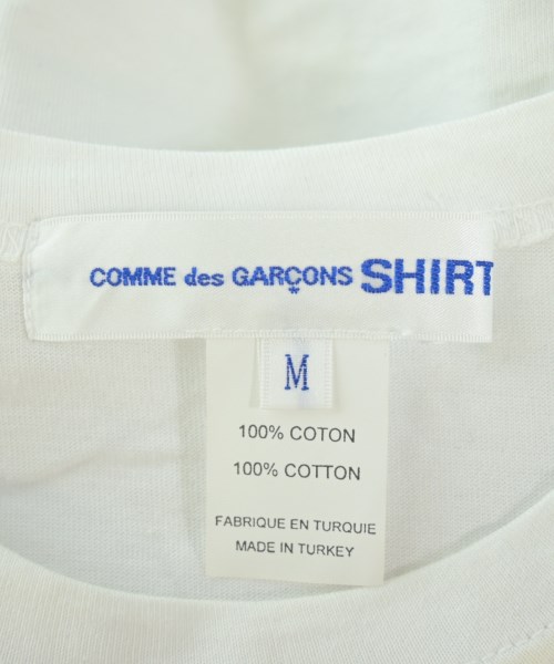 COMME des GARCONS SHIRT（コムデギャルソンシャツ）Tシャツ・カットソー 白 サイズ:M メンズ/2200683231298