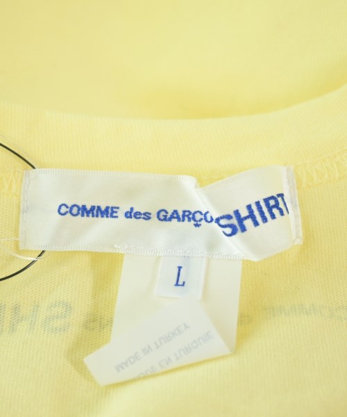 COMME des GARCONS SHIRT（コムデギャルソンシャツ）Tシャツ・カットソー 黄 サイズ:L メンズ/2200683440089