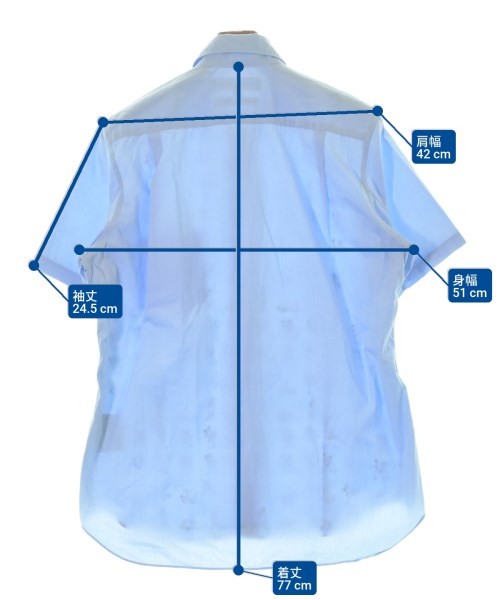 COMME des GARCONS SHIRT（コムデギャルソンシャツ）カジュアルシャツ 青 サイズ:M メンズ/2200684663081