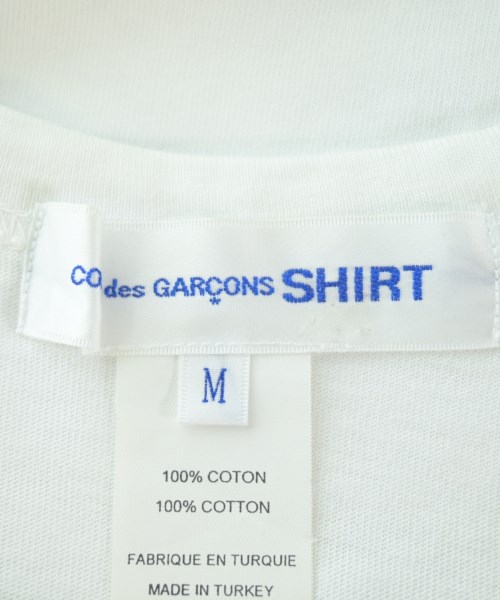 COMME des GARCONS SHIRT（コムデギャルソンシャツ）Tシャツ・カットソー 白 サイズ:M メンズ/2200684810041