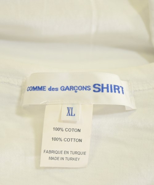 COMME des GARCONS SHIRT（コムデギャルソンシャツ）Tシャツ・カットソー 白 サイズ:XL メンズ/2200683968040