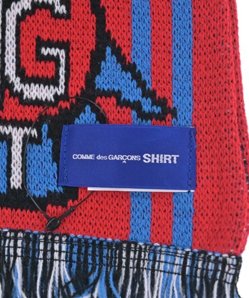 COMME des GARCONS SHIRT（コムデギャルソンシャツ）マフラー 赤 サイズ:- メンズ/2200683968286