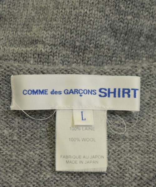 COMME des GARCONS SHIRT（コムデギャルソンシャツ）ニット・セーター グレー サイズ:L メンズ/2200685019047