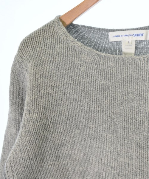 COMME des GARCONS SHIRT（コムデギャルソンシャツ）ニット・セーター グレー サイズ:L メンズ/2200685019047