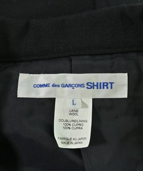 COMME des GARCONS SHIRT（コムデギャルソンシャツ）ジャケット 黒 サイズ:L メンズ/2200685253014