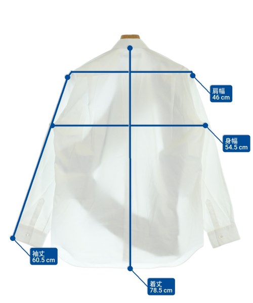 COMME des GARCONS SHIRT（コムデギャルソンシャツ）カジュアルシャツ 白 サイズ:M メンズ/2200685521021