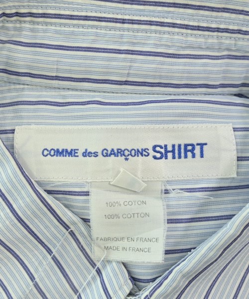 COMME des GARCONS SHIRT（コムデギャルソンシャツ）カジュアルシャツ 青 サイズ:S メンズ/2200678125014