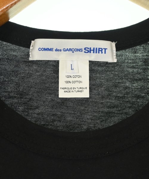 COMME des GARCONS SHIRT（コムデギャルソンシャツ）Tシャツ・カットソー 黒 サイズ:L メンズ/2200685668023