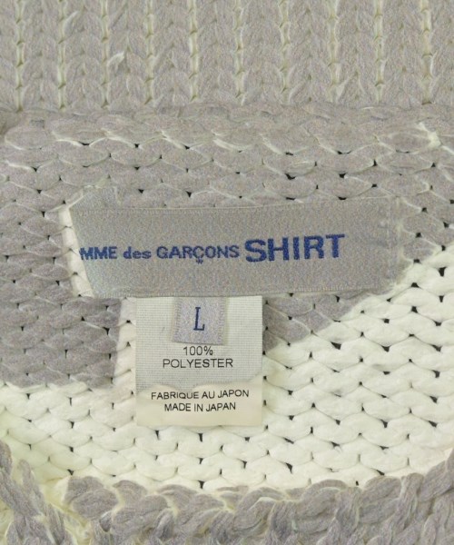 COMME des GARCONS SHIRT（コムデギャルソンシャツ）ニット・セーター グレー サイズ:L メンズ/2200685781012