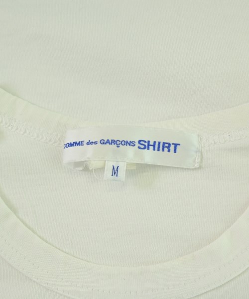 COMME des GARCONS SHIRT（コムデギャルソンシャツ）Tシャツ・カットソー 白 サイズ:M メンズ/2200685989074