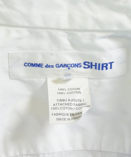 COMME des GARCONS SHIRT（コムデギャルソンシャツ）カジュアルシャツ 白 サイズ:S メンズ/2200685973011