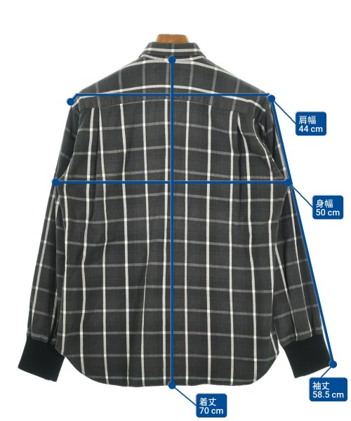 COMME des GARCONS SHIRT（コムデギャルソンシャツ）カジュアルシャツ グレー サイズ:XS メンズ/2200686185130