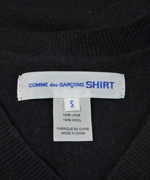 COMME des GARCONS SHIRT（コムデギャルソンシャツ）ニット・セーター 黒 サイズ:S メンズ/2200680734112