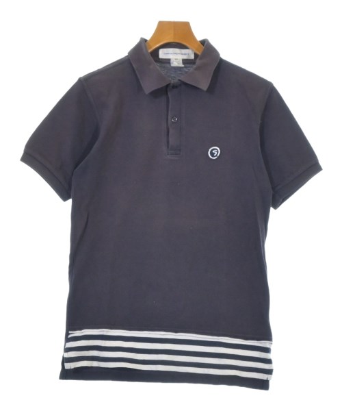 COMME des GARCONS SHIRT(コムデギャルソンシャツ)ポロシャツ 紺 サイズ:XS/2200688024086