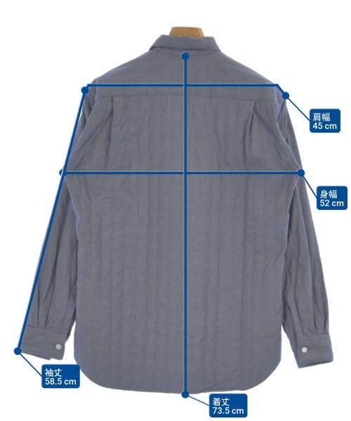 COMME des GARCONS SHIRT（コムデギャルソンシャツ）カジュアルシャツ 紺 サイズ:XS メンズ/2200686912033