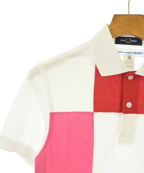 COMME des GARCONS SHIRT（コムデギャルソンシャツ）ポロシャツ 白 サイズ:XS メンズ/2200688501099