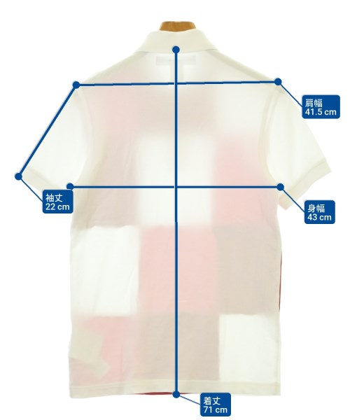 COMME des GARCONS SHIRT（コムデギャルソンシャツ）ポロシャツ 白 サイズ:XS メンズ/2200688501099