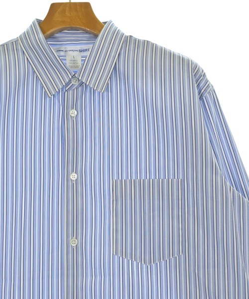 COMME des GARCONS SHIRT（コムデギャルソンシャツ）カジュアルシャツ 青 サイズ:L メンズ/2200688800031