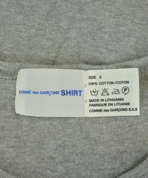 COMME des GARCONS SHIRT（コムデギャルソンシャツ）Tシャツ・カットソー グレー サイズ:S メンズ/2200689204067