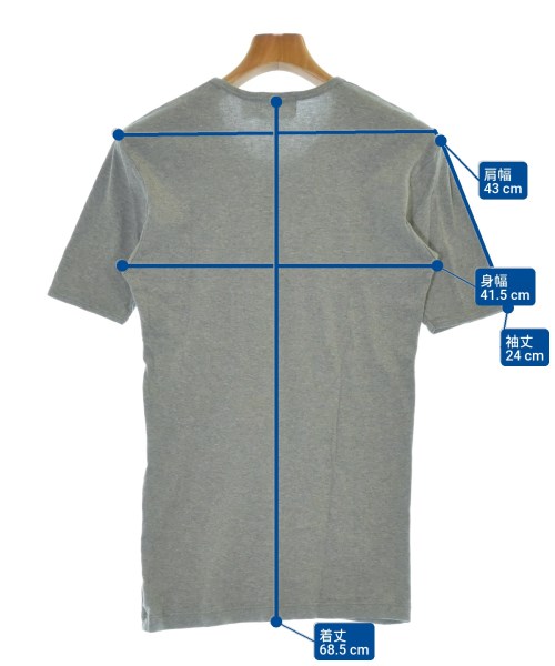 COMME des GARCONS SHIRT（コムデギャルソンシャツ）Tシャツ・カットソー グレー サイズ:S メンズ/2200689204067