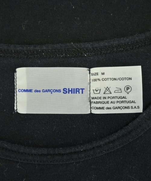 COMME des GARCONS SHIRT（コムデギャルソンシャツ）Tシャツ・カットソー 黒 サイズ:M メンズ/2200689204074