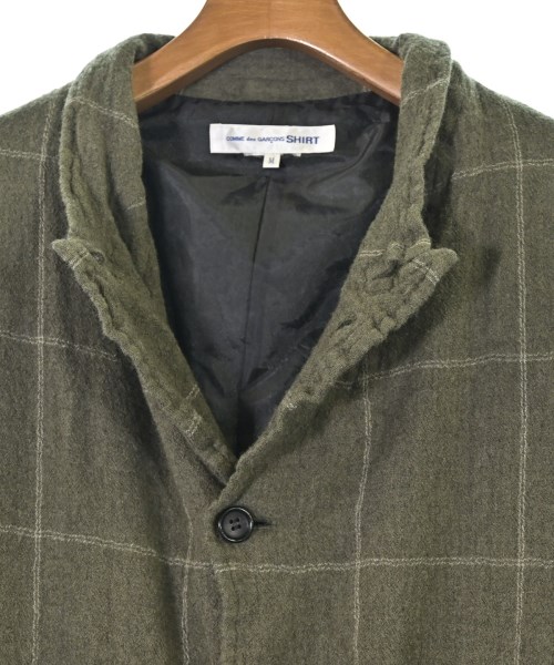 COMME des GARCONS SHIRT（コムデギャルソンシャツ）テーラードジャケット カーキ サイズ:M メンズ/2200680754127