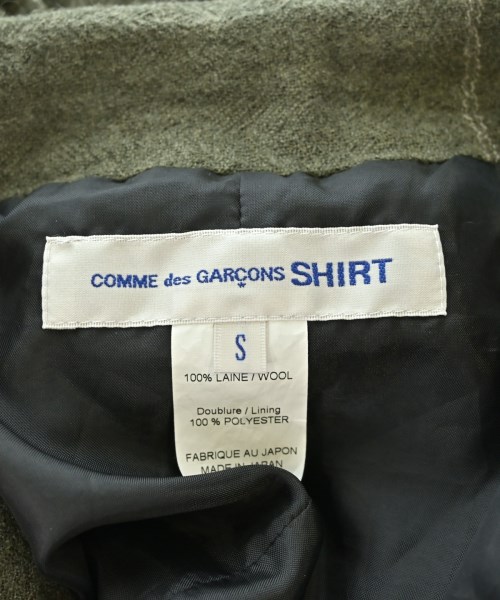 COMME des GARCONS SHIRT（コムデギャルソンシャツ）テーラードジャケット カーキ サイズ:S メンズ/2200680754134