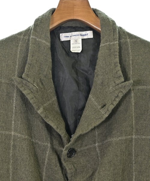 COMME des GARCONS SHIRT（コムデギャルソンシャツ）テーラードジャケット カーキ サイズ:S メンズ/2200680754134