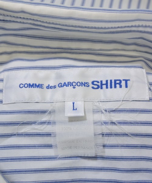 COMME des GARCONS SHIRT（コムデギャルソンシャツ）カジュアルシャツ 白 サイズ:L メンズ/2200689313011