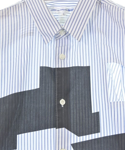 COMME des GARCONS SHIRT（コムデギャルソンシャツ）カジュアルシャツ 白 サイズ:L メンズ/2200689313011
