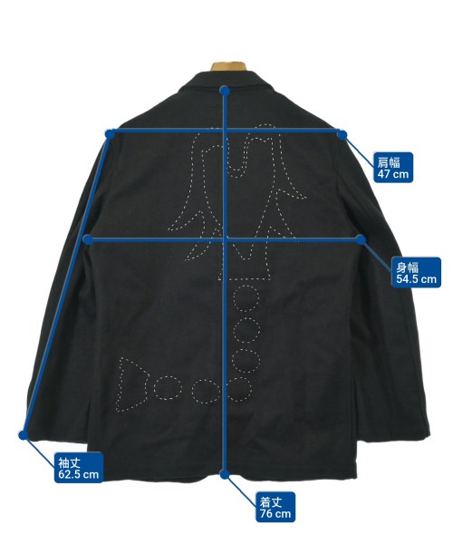 COMME des GARCONS SHIRT（コムデギャルソンシャツ）カジュアルジャケット 黒 サイズ:-(M位) メンズ/2200689835018