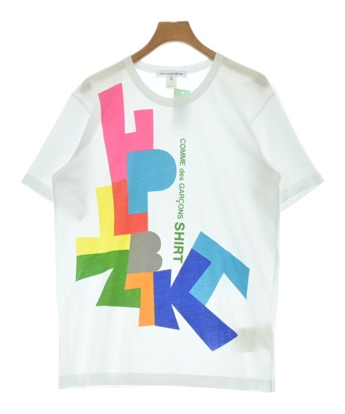 COMME des GARCONS SHIRT(コムデギャルソンシャツ)Tシャツ・カットソー 白 サイズ:XL/2200682130073